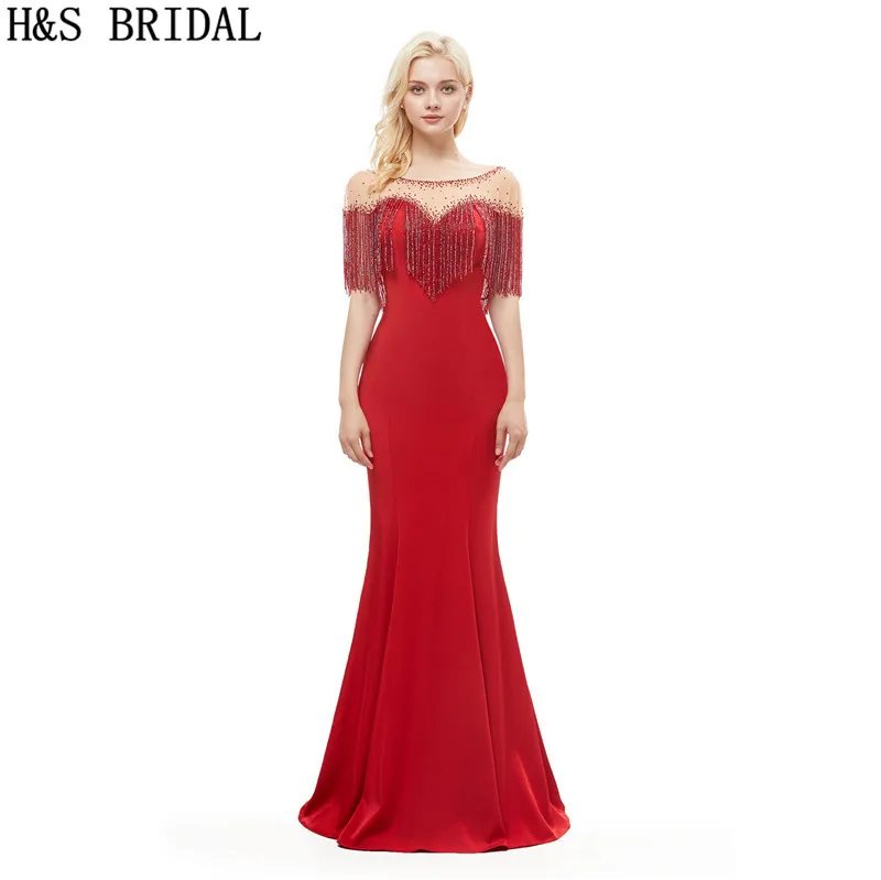 red gown for ladies