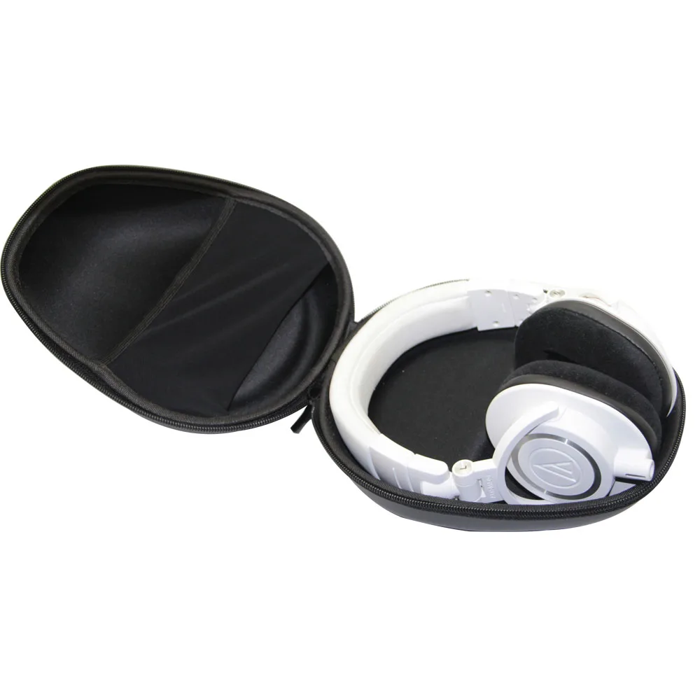 Earphone Storage Portable Bag For Audio Technica ATH-ANC9 ANC27 ANC29 ATH-ANC7B ATH-MSR7GM MSR7NC Headphone Carry Pouch Case (1)