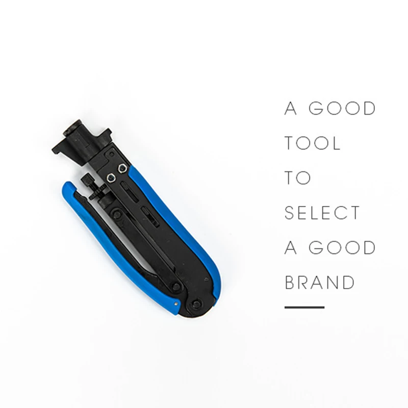 Coaxial Cable Crimper Coax Compression Tool F-Connector Durable For RG59 RG6 RG11 HVR88
