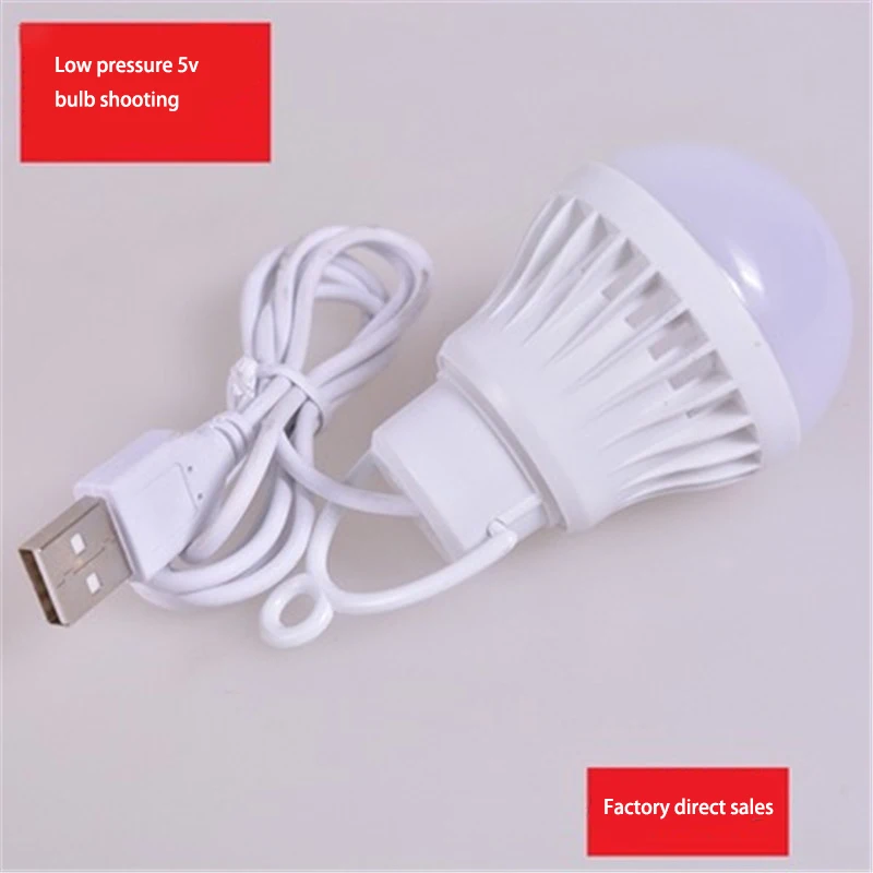 Красочный ПВХ 5 в 5 Вт лампочка USB светильник портативный светильник светодиодный 5730 для походов кемпинга палатки путешествия работы с внешним аккумулятором ноутбука