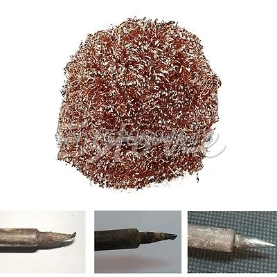 

Welding Soldering Solder Iron Tip Cleaner Cleaning Steel Wire Sponge Balls R02 Drop ship