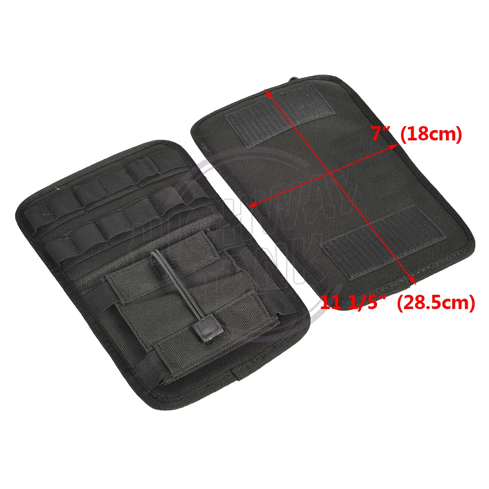  Motorcycle Saddlebag Organizer Hard Bags Storage Case for Harley HD Softail Dyna Touring Road King 