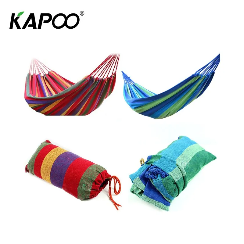 

Portable Double Outdoor Leisure Hammock Picnic Camping Outdoor Hunting Necessary Comfortable Soft Outdoor Furniture Leisure
