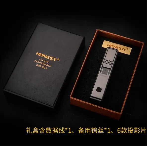 2019 honest USB зарядка электрическая зажигалка нагревательная Проводная с