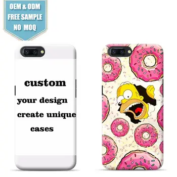 

Pink circles Custom Logo Phone Case for OPPO R11 R15 R17 For OPPO Series Full Wrap Printing Cases Drop ship support