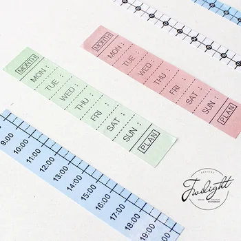

3sheets/set Time Planner Sticker Scrapbooking DIY Decoration Bullet Journal Stickers for Diary Label Notebook Stationery Sticker