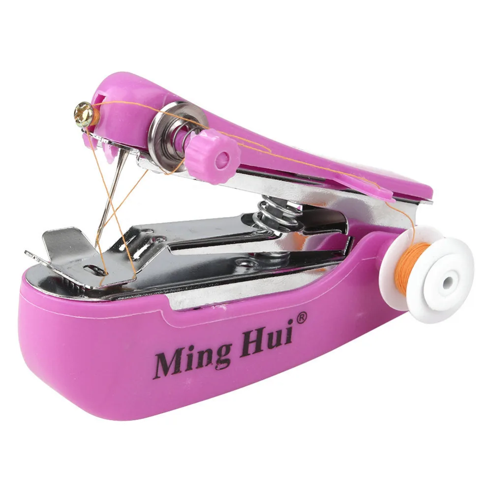 JKLONG Home Useful Portable Sewing Machine Cordless Mini Hand Held