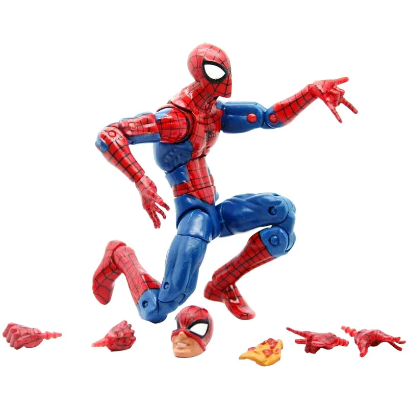Pizza Spiderman Marvel Legends Infinite Series Toy Spider Man Super Hero Action Figure Model Toys for Christmas New Year Gift Pizza Spiderman Marvel Legends Infinite Series Toy Spider Man Super Hero Action Figure Model Toys for Christmas New Year Gift
