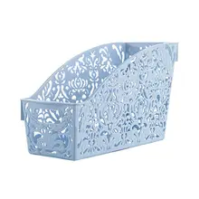 New Durable Plastic Storage Basket Desktop Bathroom Family Sundries Pen Pencil Storage Basket Collect Tools