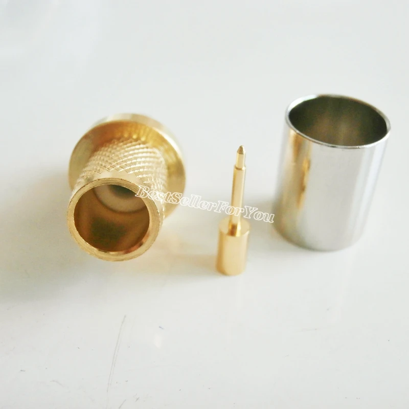 1 шт. SMA штекер обжимной для RG5 RG6 LMR300 5D FB кабель RF разъем|plug connector|sm plugplug male |