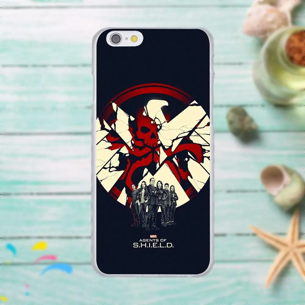 Агенты S H I E L D Season Shield Marvel для Xiaomi Redmi Mi Note 7 8 9 SE Pro Lite Go Play TPU Cover|Чехлы-накладки| |