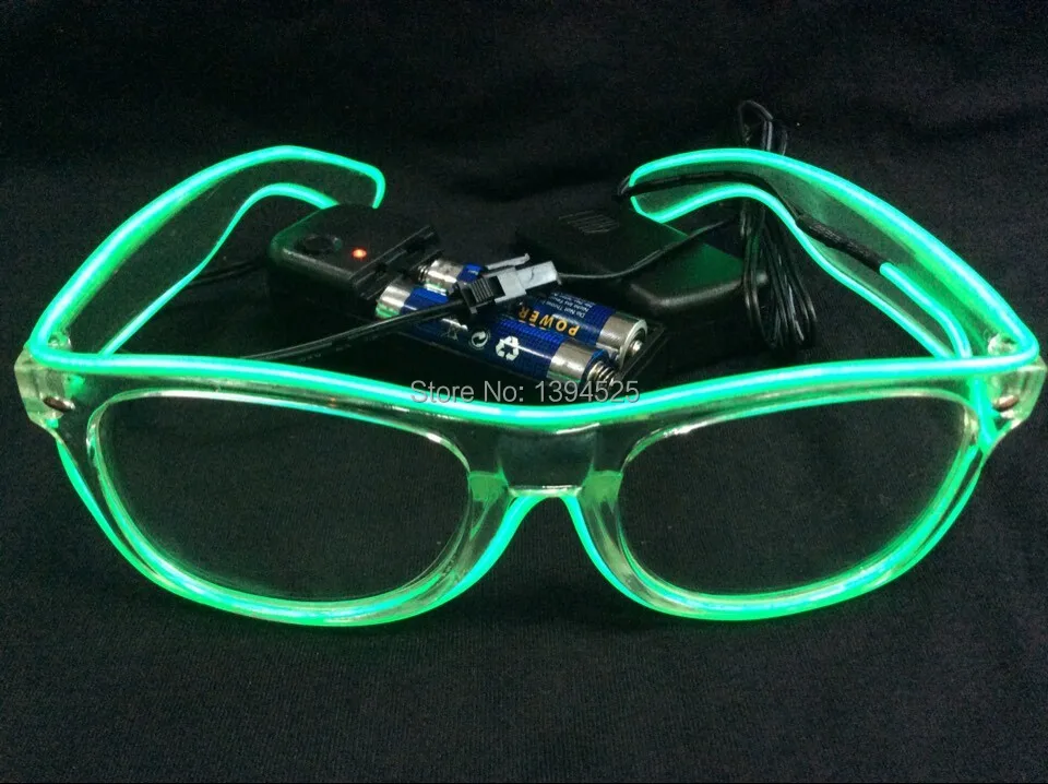 eyeglasses frame 2014fashion luminous toys light up el light up glasses frames