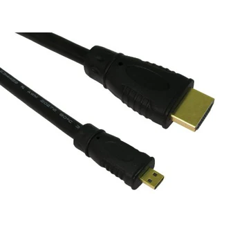 

Hot AV / HDMI Cable 6 Foot High Definition Micro HDMI (Type D) To HDMI (Type A) Cable For GoPro HERO3 Camcorder