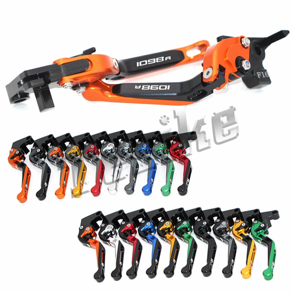 Рычаги тормозной муфты CNC для мотоцикла Ducati 1198/S/R 1198R 1198 R 2009 2010 2011 складной