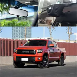 BigBigRoad для Toyota TUNDRA TRD pro автомобиля Wi Fi DVR вождения видео регистраторы широкий формат FHD 1080P Скрытая Тип