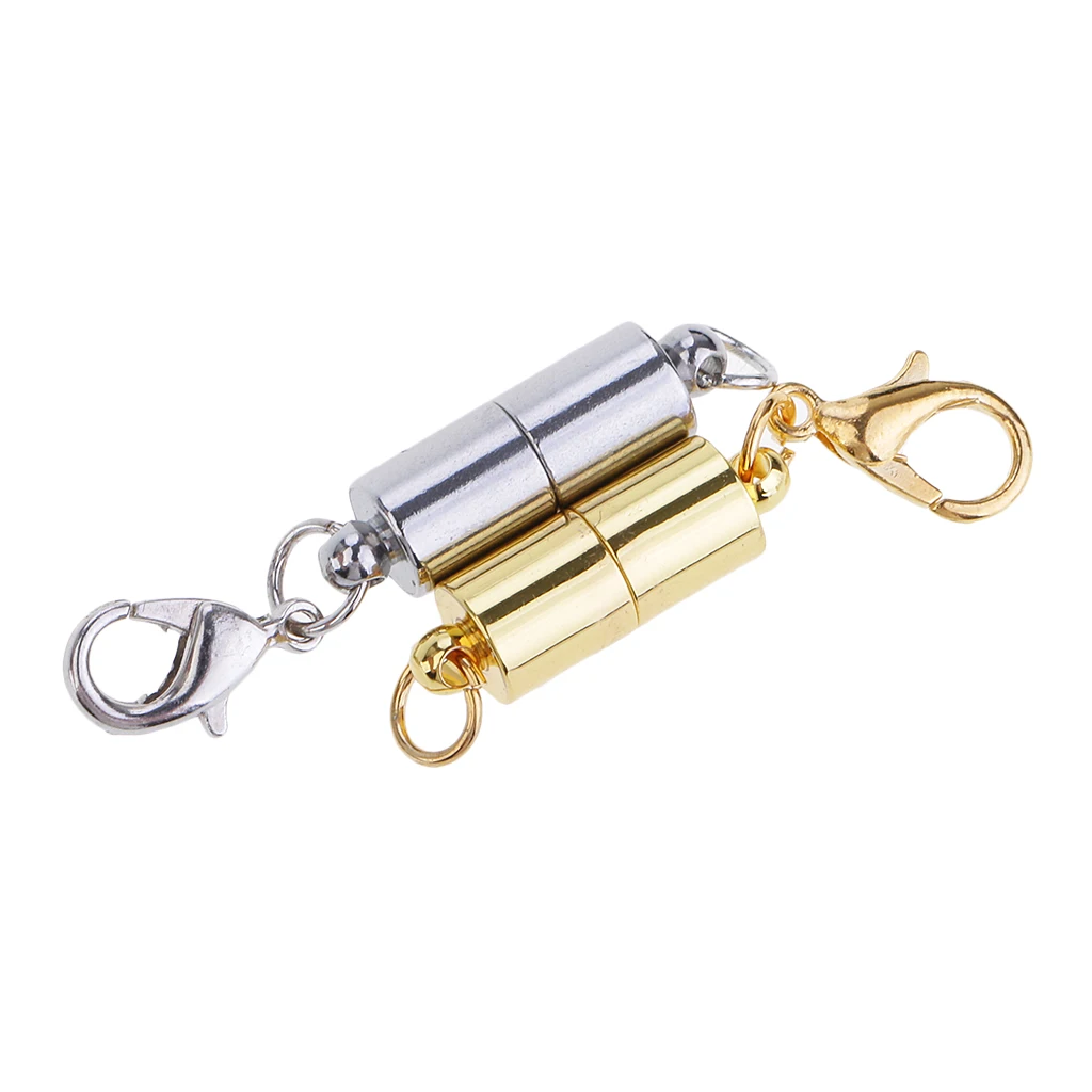 2 Stainless Steel Brass Magnetic Lobster Clasp For Jewelry Necklace Bracelet