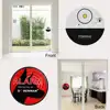 DOBERMAN-Detector de vibración electrónico inalámbrico, Sensor de vibración para puertas y ventanas de armarios, alarma de seguridad, 100dB ► Foto 2/6