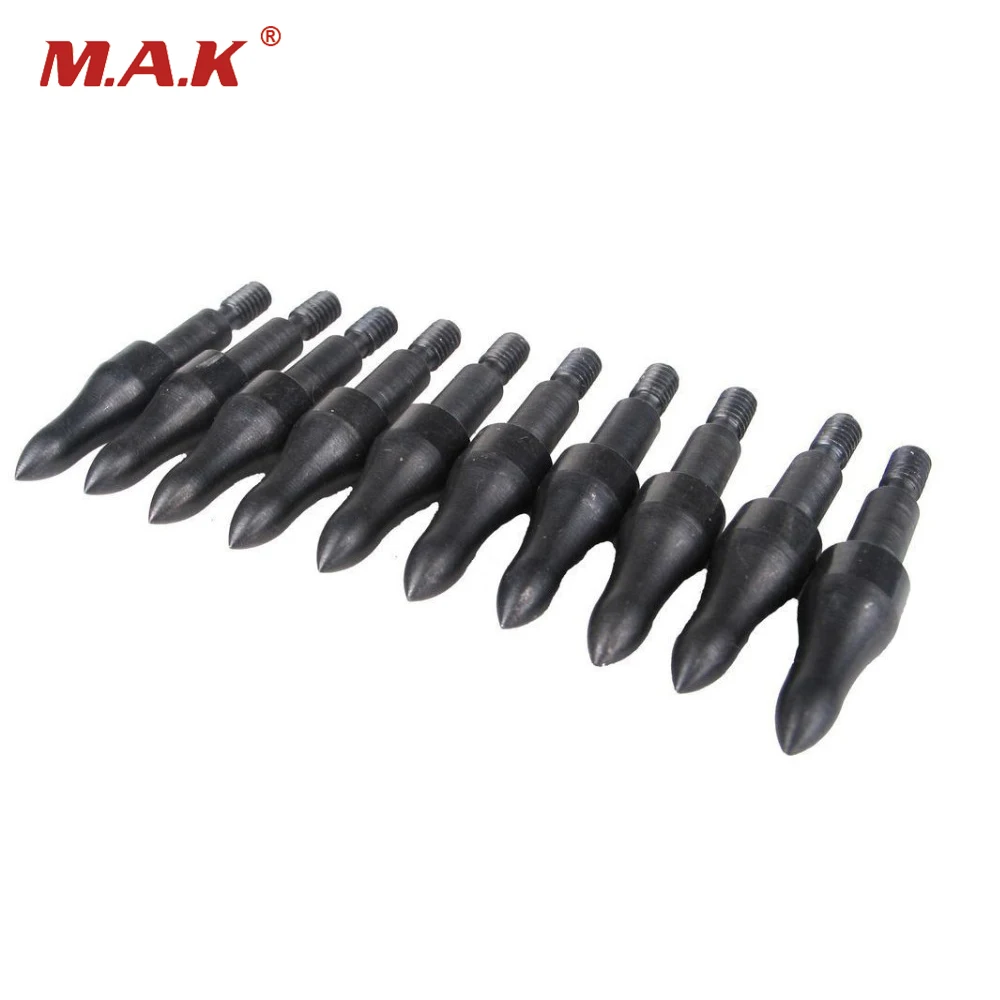 

10pcs/pack 100 Grains Field Point Arrowhead Screw Insert Arrow heads Carbon Express Arrows Archery Tips Sport Practice