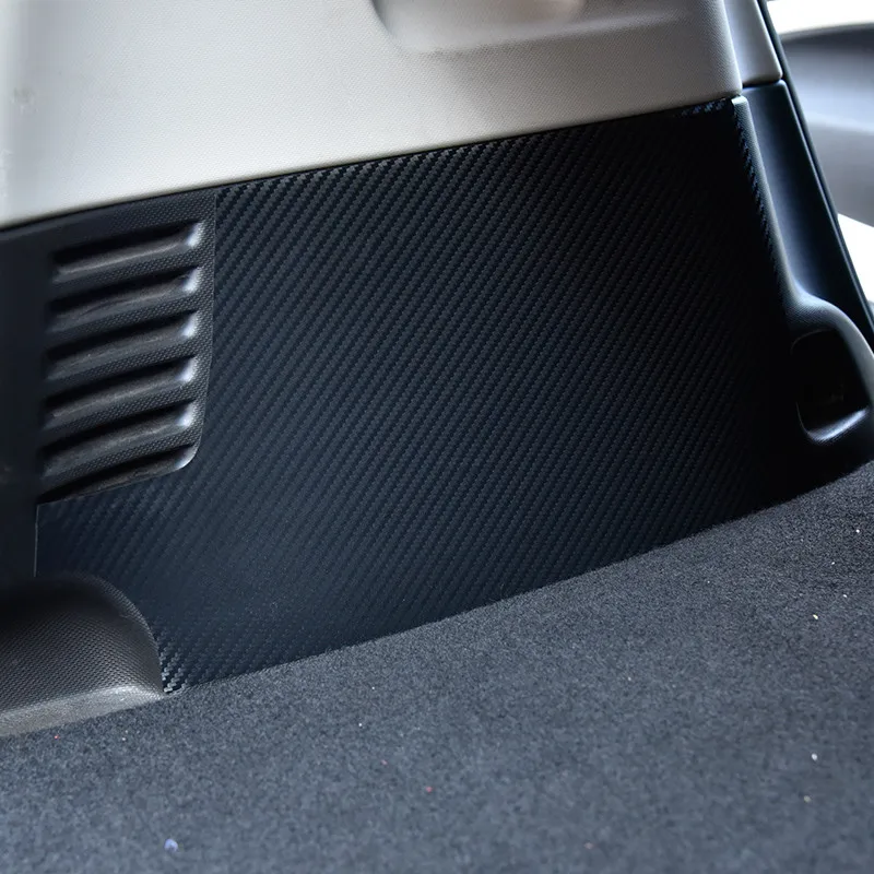 

2pcs Carbon Fiber Rear Trunk Side Protection Sticker for Smart fortwo 2015 2016 2017 Styling Accessories