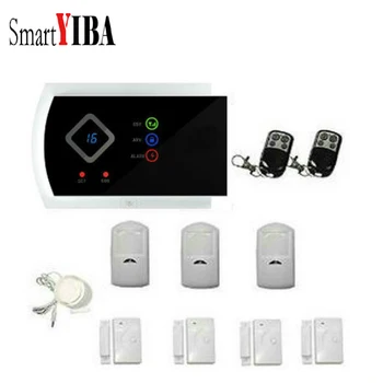 

SmartYIBA Wireless/Wired Phone SIM GSM Home Alarm IR Infrared Motion Sensor AlarMulti Voice Prompt For Option Alarm Sensor kits