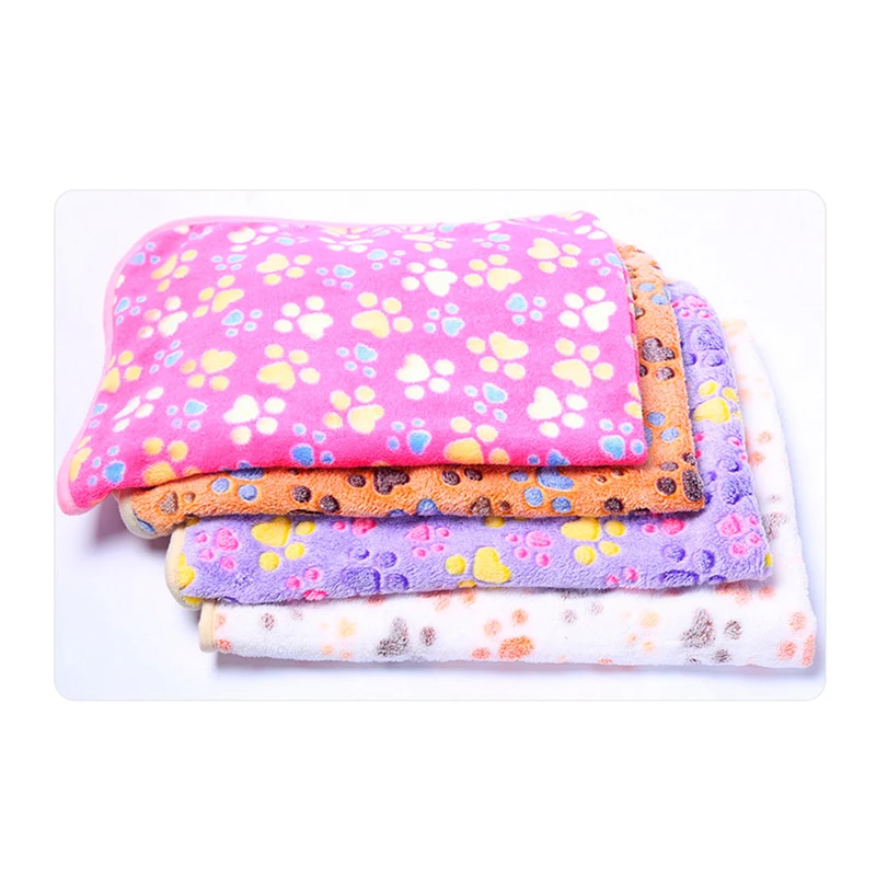 

Pet Dog Blanket Soft Coral Fleece Puppy Sleeping Beds mat For Small Medium Large Dogs Cat Quilt Decoration Pets Supplies