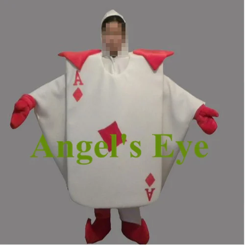 

high quality playing cards mascot costume adult size customizable cartoon Poker CARDS theme carnival fancy dress kits