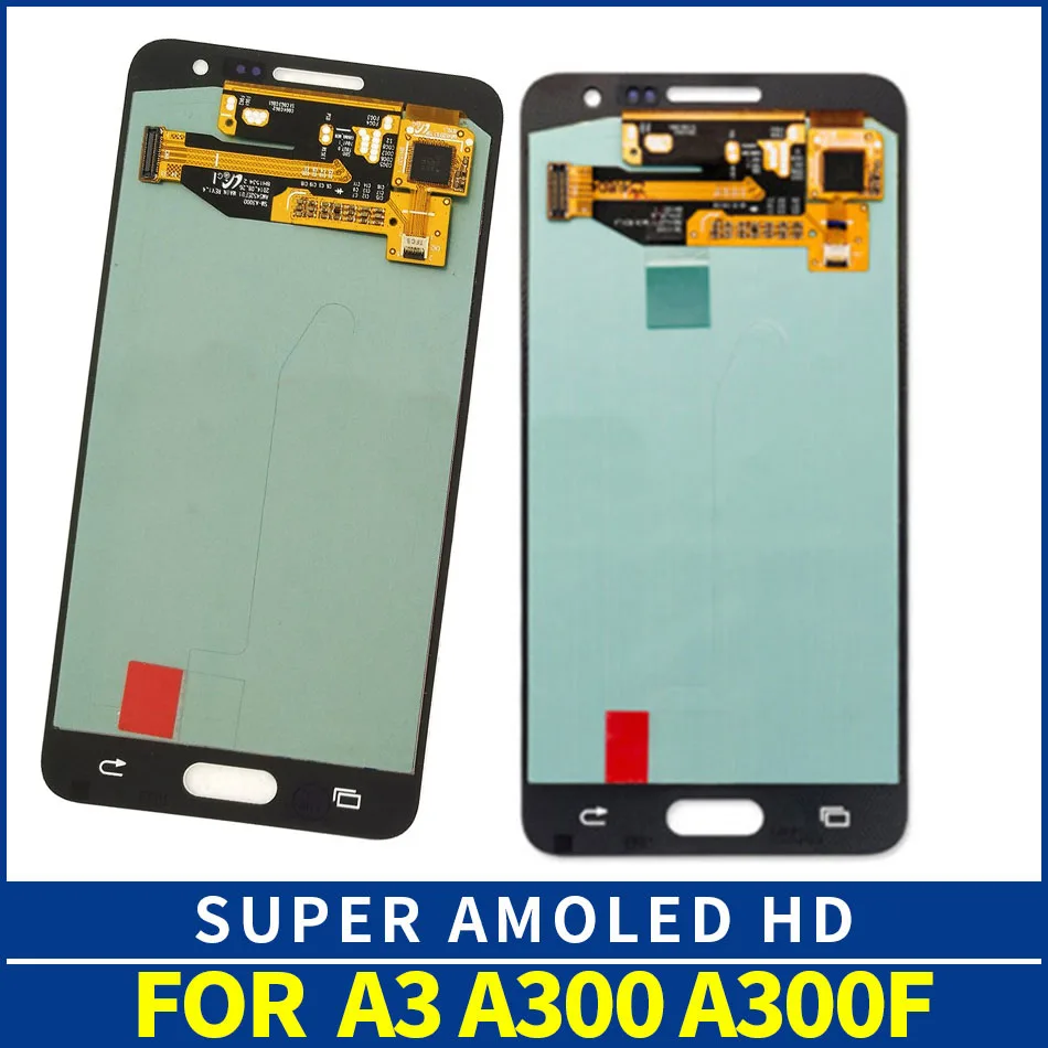 4 7 ''Супер AMOLED дисплей для SAMSUNG Galaxy A3 LCD экран A300 SM A300F lcd сенсорный дигитайзер