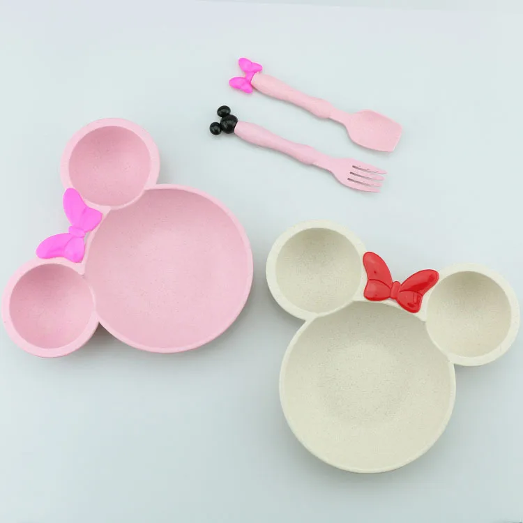 3pcs/set Children Cartoon Wheat Straw Bowl Set Baby Dinner Feeding Plate Tableware Set Baby Training Bowl Spoon Fork for Kids 3pcs/set Children Cartoon Wheat Straw Bowl Set Baby Dinner Feeding Plate Tableware Set Baby Training Bowl Spoon Fork for Kids