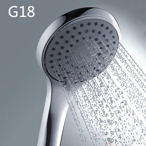 Gappo Bathroom Hand Shower Bath Shower Pressure Massage Rainfall SPA Water Shower Head Chrome Water Saving LED Mixer Tap - Цвет: G18