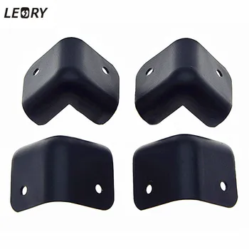 

Leory 8pcs/lot 2 Hole Amplifier Corner Speaker Protector Black Guitar AMP Amplifier 35x35x35mm