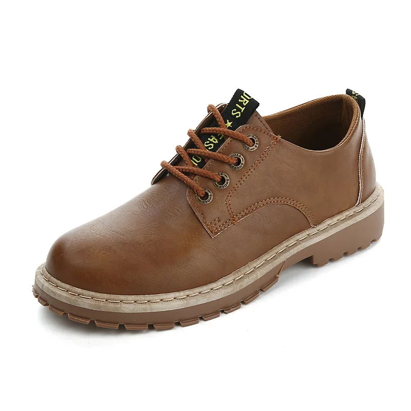 

Men's Boots Plus Size 39-45 New Martens Casual Leather Doc Martins Boots Mens Military Shoes Work Safety Shoe
