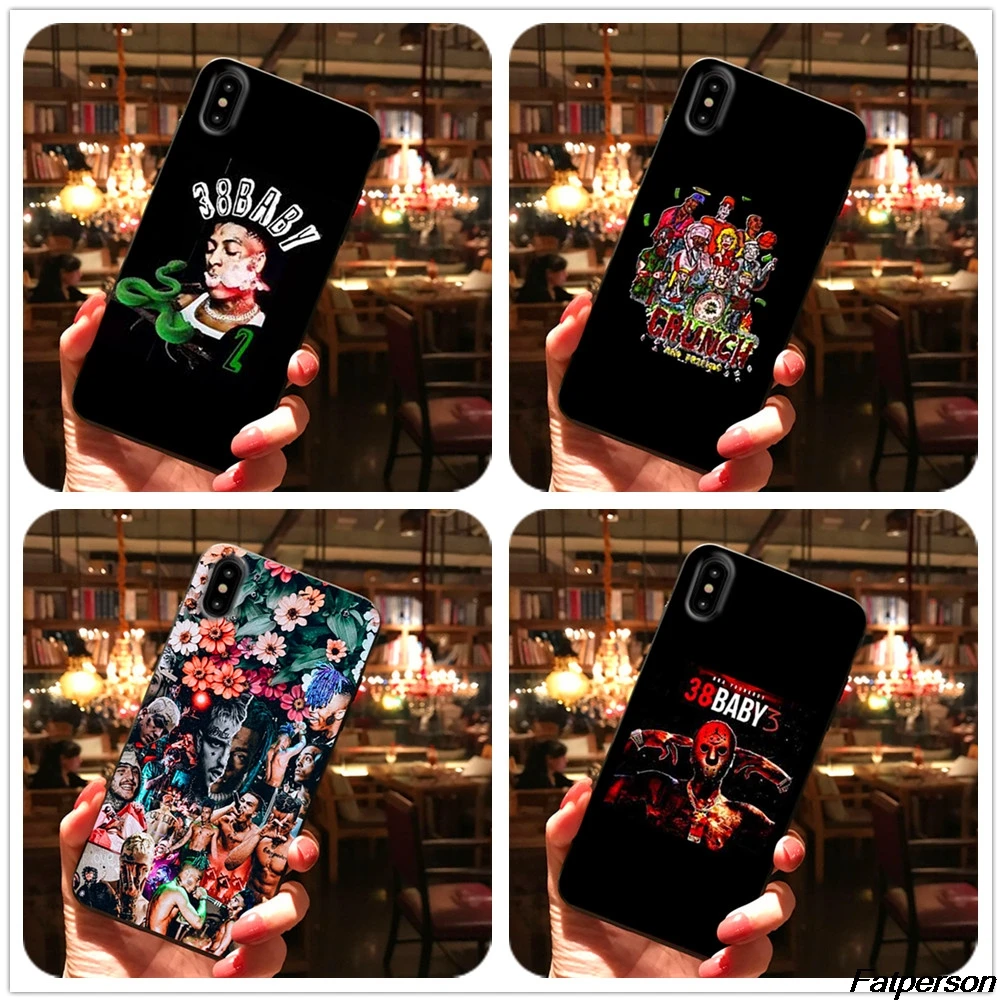 Youngboy 38 Baby Rap For Samsung s8 s10plus Black Soft Silicone Cover Case iPhone XS MAX X XR 5s 6 6s 7 8plus Coque cases |