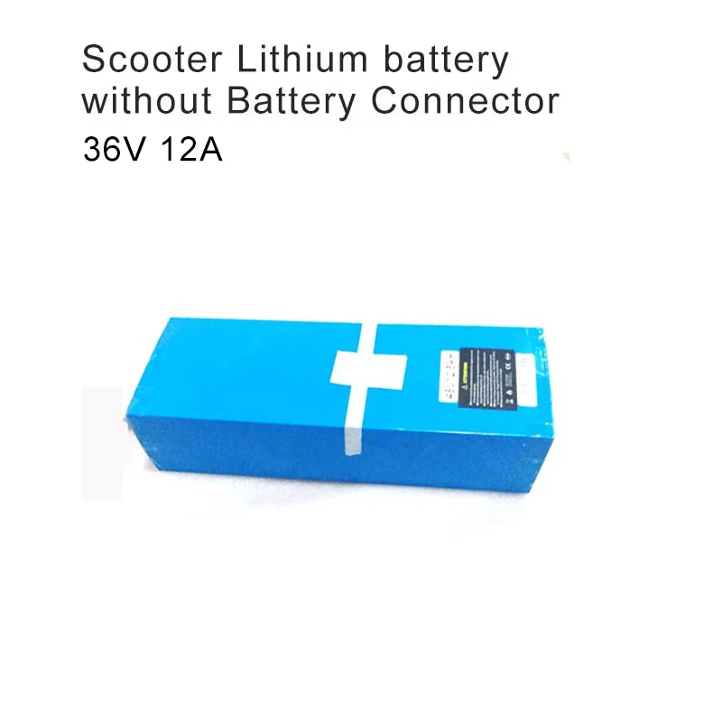 Escooter батарея 36 В скутер батарея с зарядным устройством батарея 36 в литиевые батареи для электрического скутера запчасти Escooter нет налога 12A - Цвет: 36V12A battery