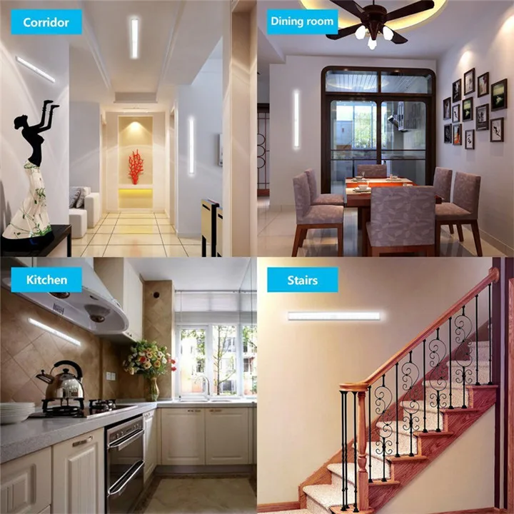 20 LED Under Cabinet Light PIR Motion Sensor Light 12