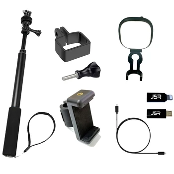 

Dimmable Led Studio Camera Ring Light Photo Phone Video Light Lamp With Selfie Stick Ring Fill Light For Os-mo Pocket