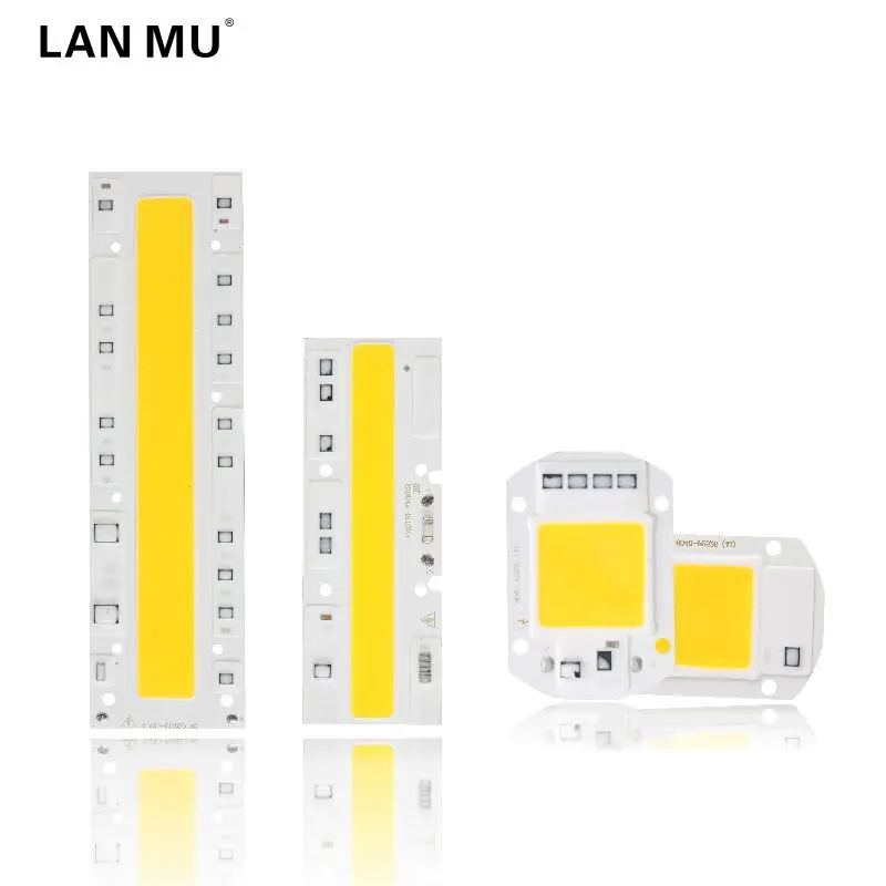 LAN MU COB LED Lamp Chip 110V 220V High Power 10W 20W 30W 50W 70W 100W