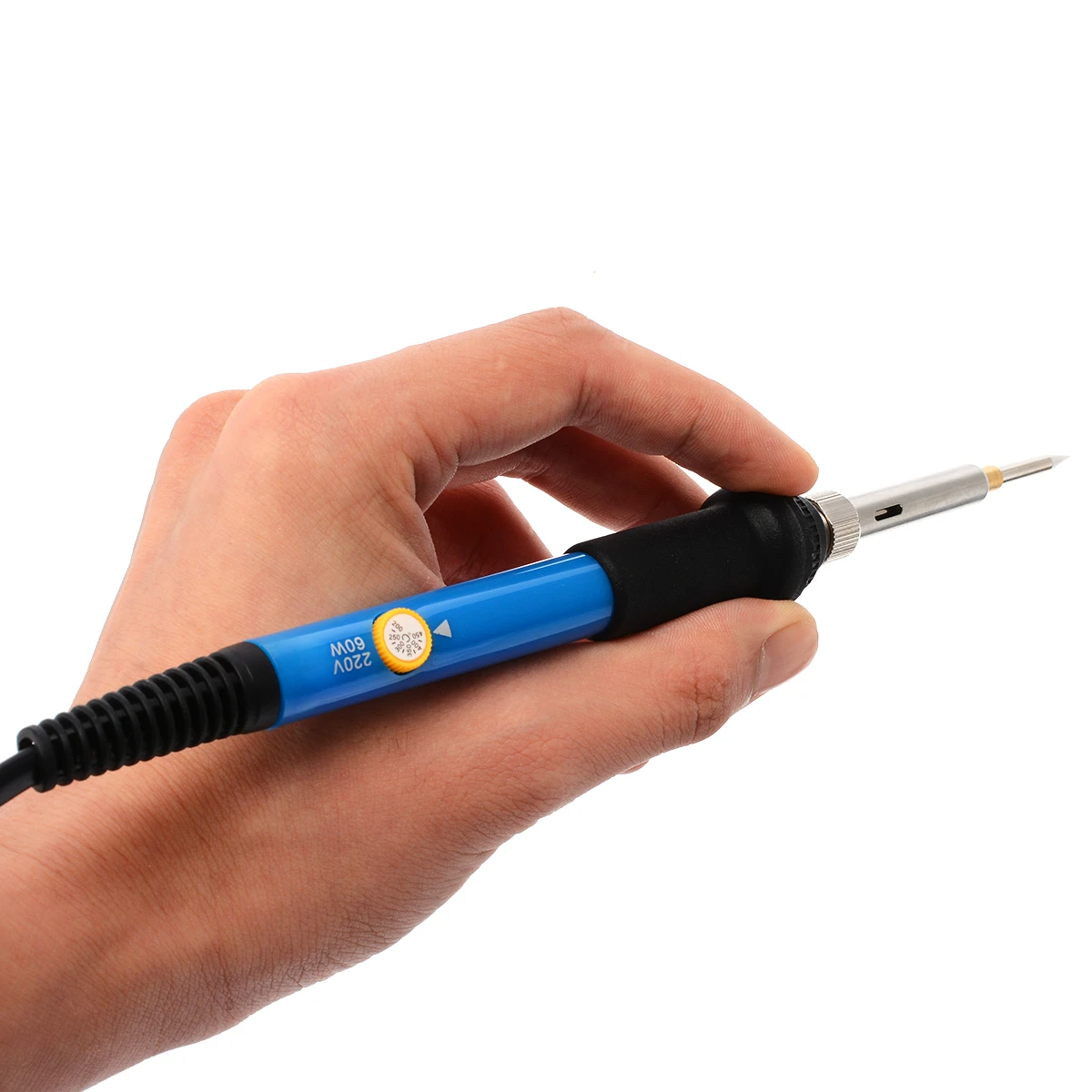 28pcs 60W Wood Burning Kit Carving Pyrography Pen Kit Adjustable Temperature Soldering Iron Welding Wood Embossing