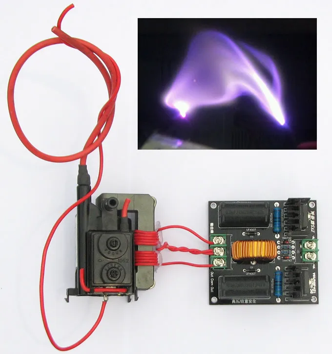 ZVS Tesla Coil Power Supply Boost High Voltage Generator Driver Board