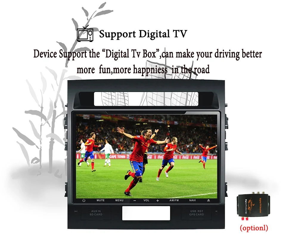 Best 10" IPS 4GB RAM 64GB Octa Core Android 9.0 CAR DVD PLAYER For Toyota Land Cruiser 200 LC200 2008-2015 Radio GPS Navi cassette 4