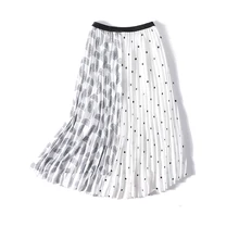 Новые свежие и красивые нерегулярные печатные высокие карманы, набедренный просто нужно растут Джокер летом свободные юбки a7317
