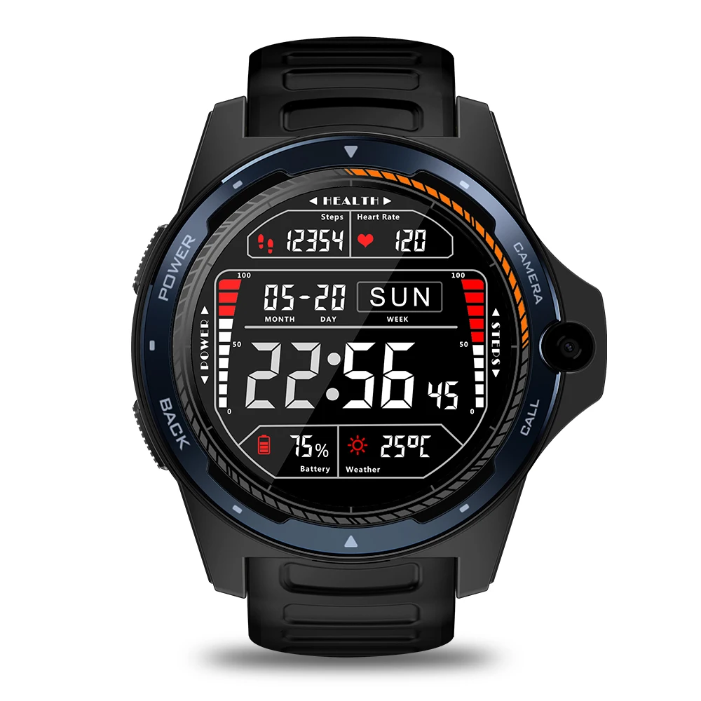 

Zeblaze THOR 5 Dual Hybrid Smartwatch System 1.39 "Screen 454 * 454 p x 2 AOMLED GB + 16 GB 8.0MP Front Camera Intelligent Watch