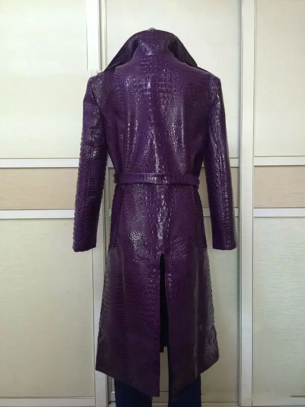 Джаред Лето Джокер костюм отряд самоубийц Хэллоуин косплей костюм пальто на заказ