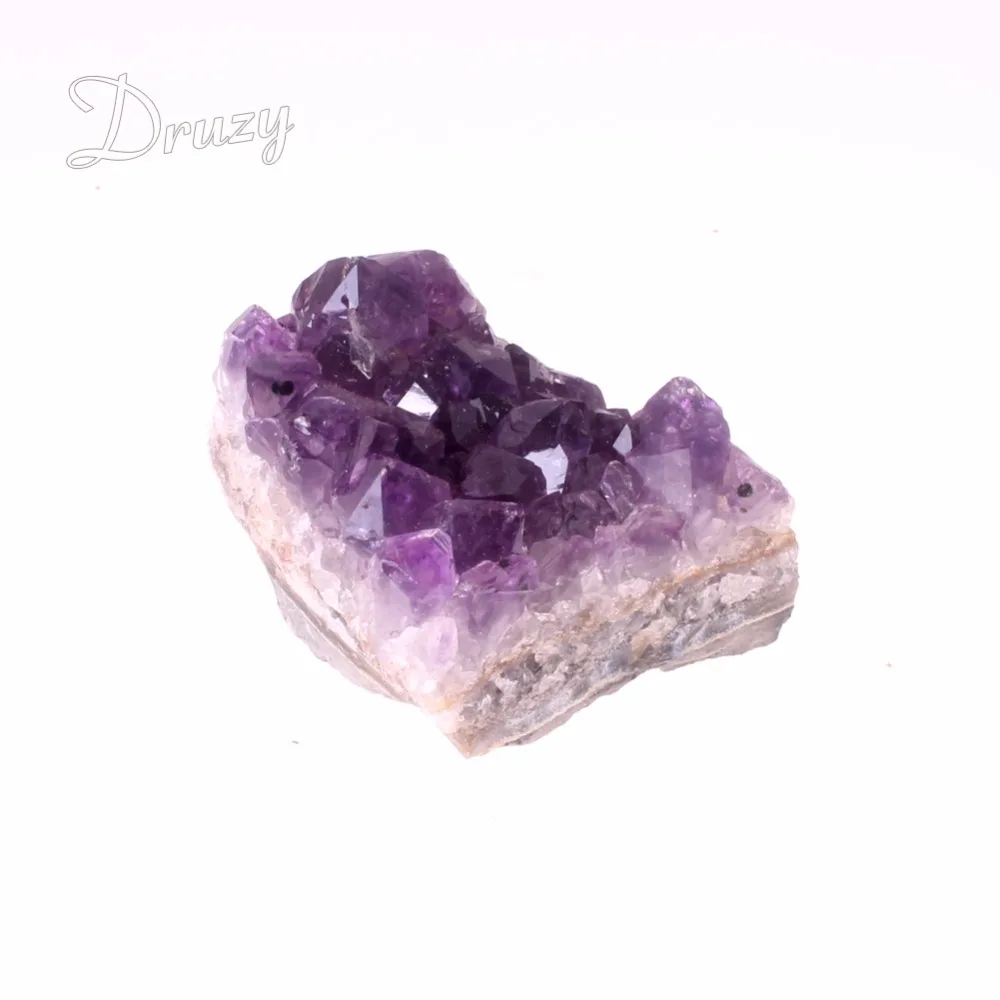 

30-40g 1PC Uruguay Natural Amethysts Geode Crystal Quartz Amethysts Cluster Specimen Energy Healing Stone