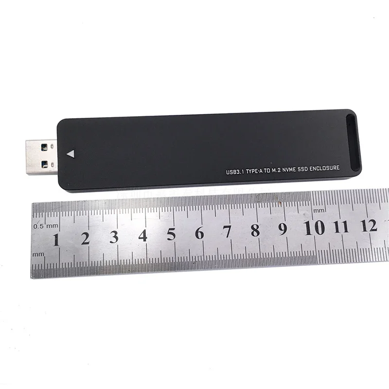 Корпус жесткого диска H1111Z NVME M.2 SSD чехол/корпус USB адаптер M2 коробка USB3.1 Type A к PCI E