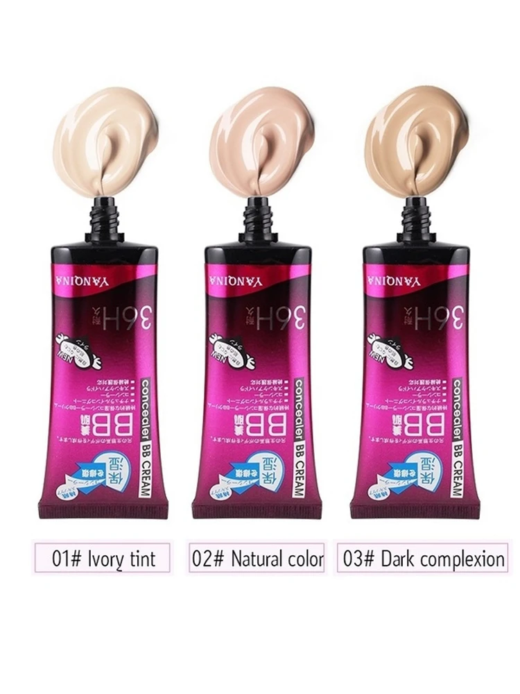 

Makeup Concealer Cream Long Lasting Isolation Sun Block Nude Makeup Face liquid foundation Matte Hide Blemish