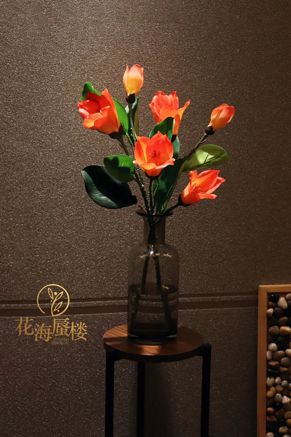New Chinese Style Flower Art Artificial Kapok Sitting Room Flower Arrangement Design Decoration Table Flower Artificial Dried Flowers Aliexpress