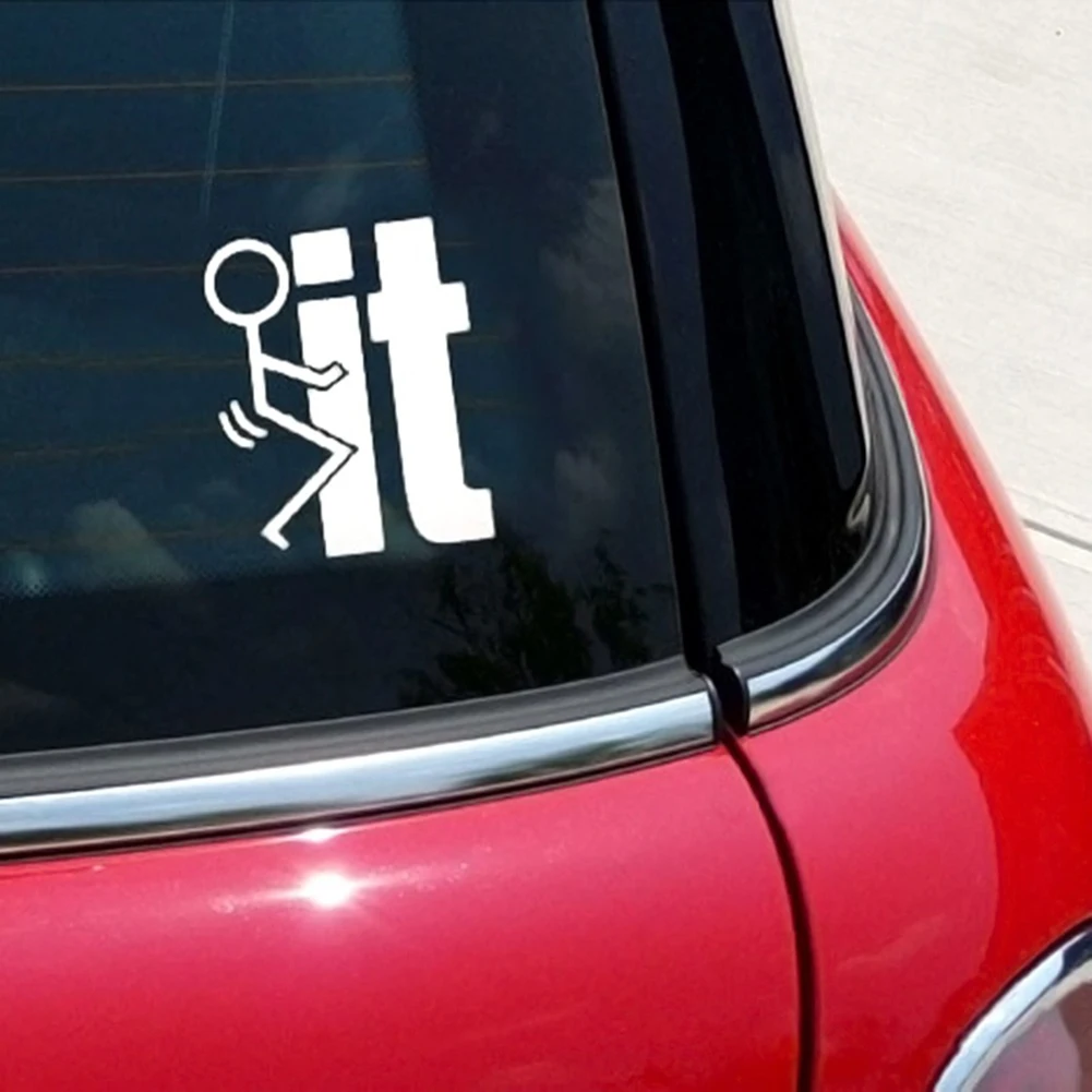 Concisa inglés palabra arte fuente coche ventana etiqueta reflectante etiqueta engomada decoración DIY accesorios automóvil pegatina coche