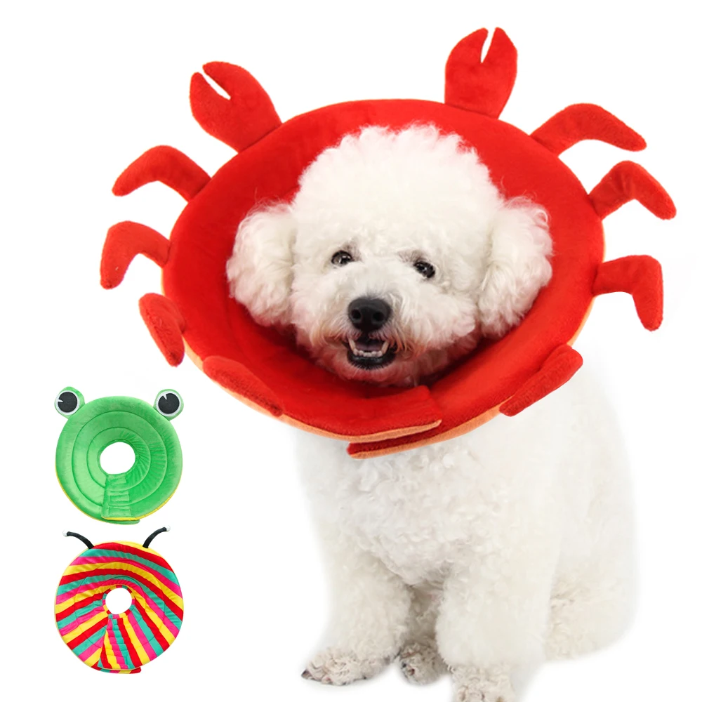 

Cute Medical Dog Cat Collar Wound Healing Anti Bite Dog Healing Collars Protection Cover Prevent Pet from Scratching and Biting