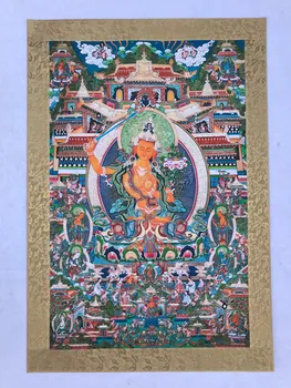 

Chinese Tibetan Buddhist Thangka Buddhism God portrait