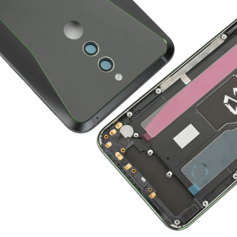 Для Xiaomi Black Shark Задняя крышка батареи+ стекло камеры для Xiaomi Black Shark Helo Задняя крышка батареи Замена